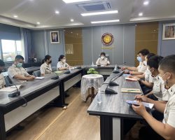 วันที่ 5 ม.ค. 2566 การประชุมร่วมวางแนวทางการดำเนินงานกลุ่มงานเลื่อนชั้นผู้ต้องขัง ปี 2566
