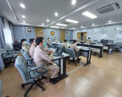 วันที่ 13 ก.พ. 2566 ร่วมประชุมผ่านจอภาพ เรื่อง การติดตามงานด้านการควบคุมผู้ต้องขัง ครั้งที่ 6/2566