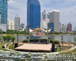 วันที่ 25 พ.ค. 2566 ตรวจความพร้อม เทศกาลดนตรีในสวน “สรรค์สร้างอรรถศิลป์ สู่ศิลปินดนตรีในสวน” ณ สวนป่าเบญจกิติ กรุงเทพมหานคร