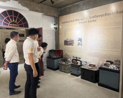 วันที่ 24 พ.ค. 2566 กลุ่มงานอภัยโทษ ร่วมศึกษาความรู้เพิ่มเติมเกี่ยวกับประวัติศาสตร์ราชทัณฑ์ไทย จากอดีต สู่ ปัจจุบัน ในทุกมิติกระบวนงาน ณ พิพิธภัณฑ์ราชทัณฑ์ กรมราชทัณฑ์
